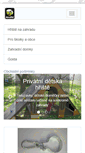 Mobile Screenshot of hristedetske.cz